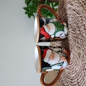 Certified International Santa's Workshop by Susan Winget 16oz Mugs RETIRED